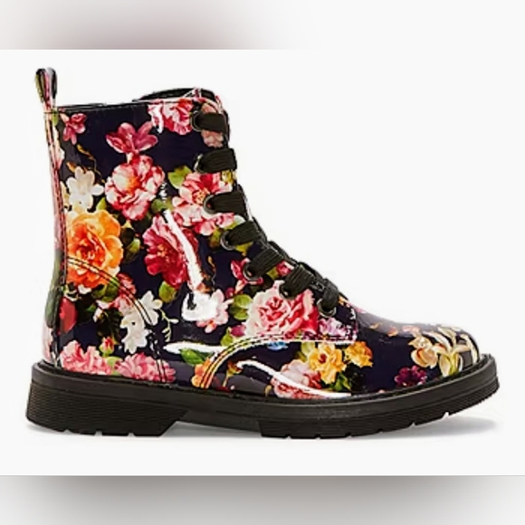 🆕️Thereabouts Girls Floral boots - Picture 2 of 5